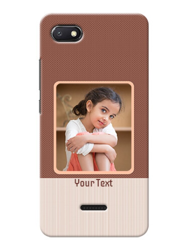 Custom Redmi 6A Phone Covers: Simple Pic Upload Design