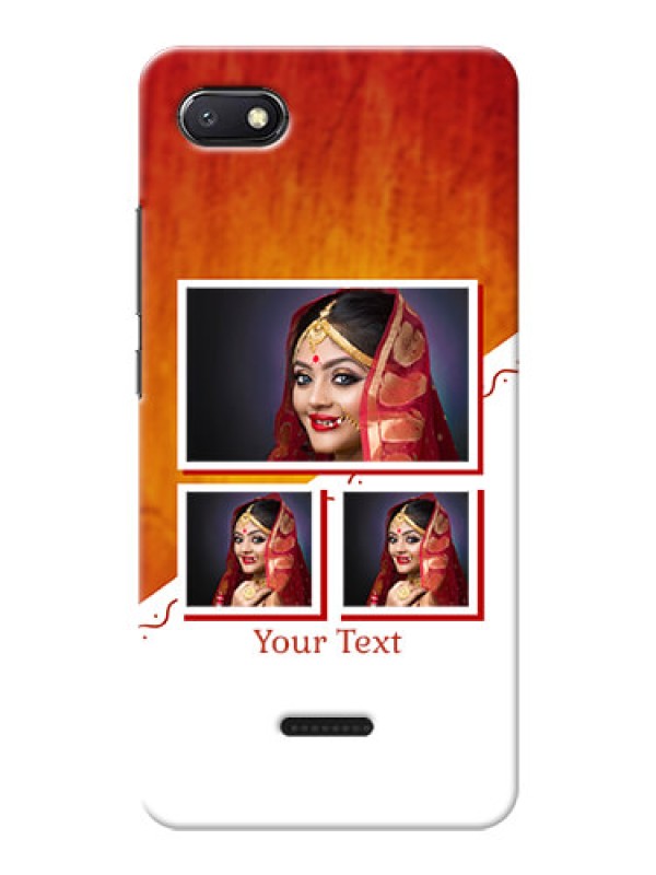 Custom Redmi 6A Personalised Phone Cases: Wedding Memories Design  