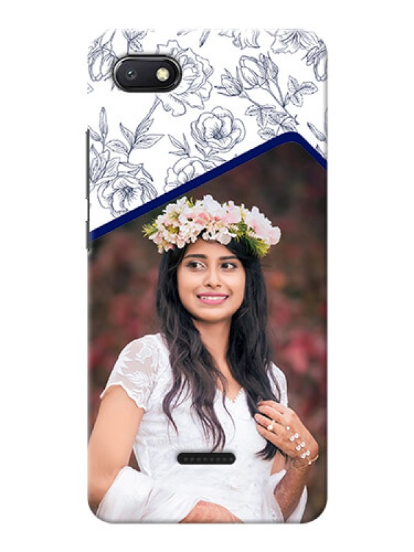 Custom Redmi 6A Phone Cases: Premium Floral Design