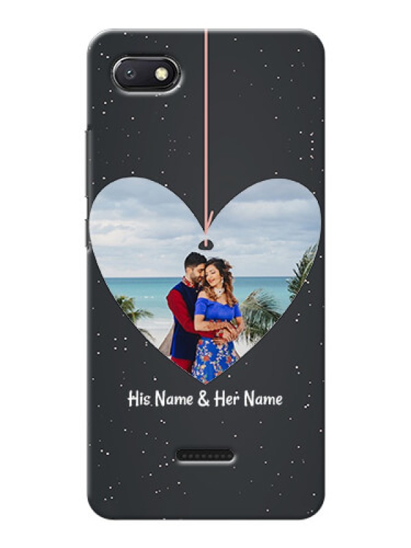 Custom Redmi 6A custom phone cases: Hanging Heart Design
