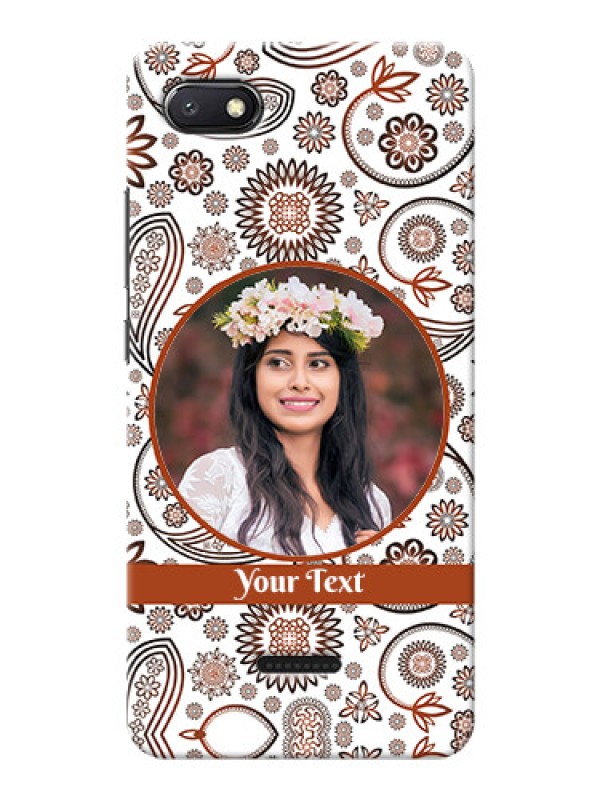 Custom Redmi 6A phone cases online: Abstract Floral Design 