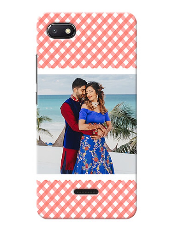 Custom Redmi 6A custom mobile cases: Pink Pattern Design