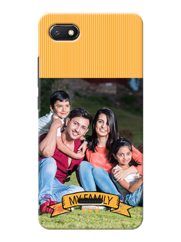 Custom Redmi 6A Personalized Mobile Cases: My Family Design