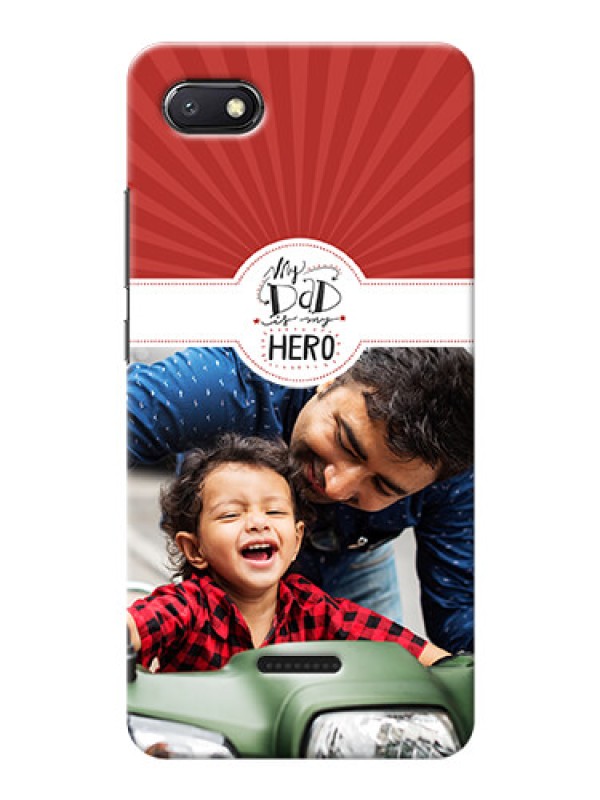 Custom Redmi 6A custom mobile phone cases: My Dad Hero Design