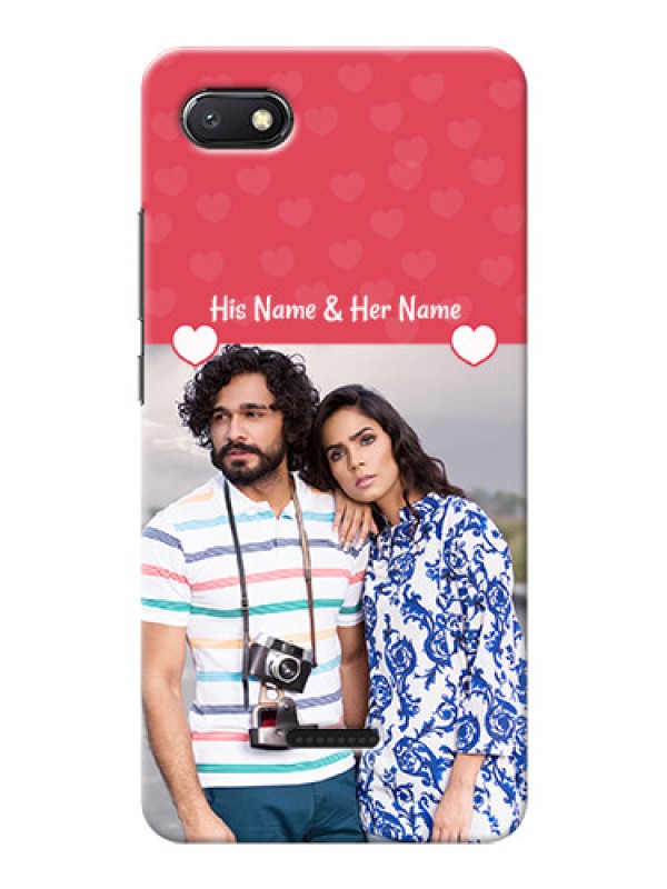 Custom Redmi 6A Mobile Cases: Simple Love Design