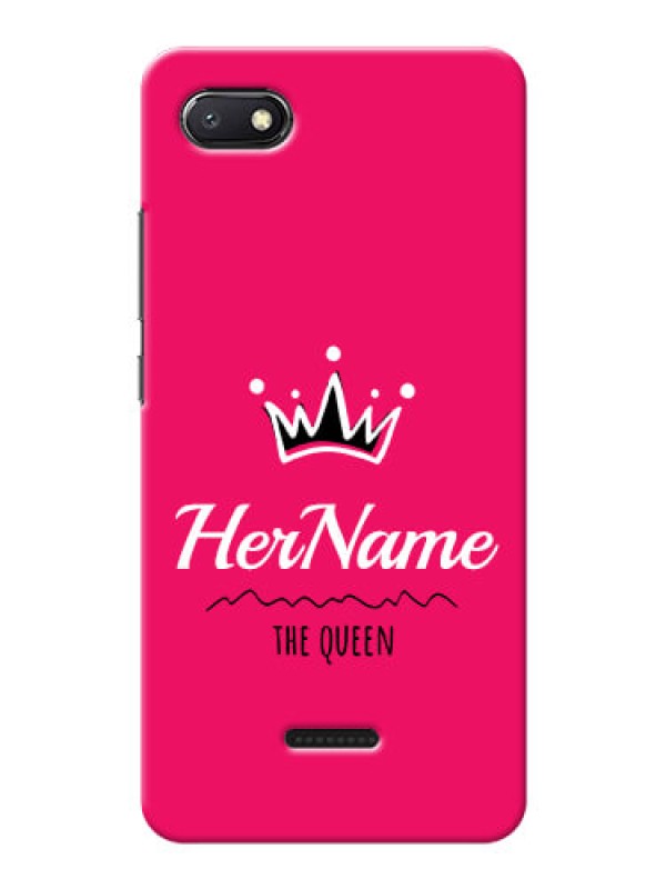 Custom Xiaomi Redmi 6A Queen Phone Case with Name