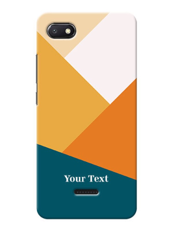 Custom Redmi 6A Custom Phone Cases: Stacked Multi-colour Design