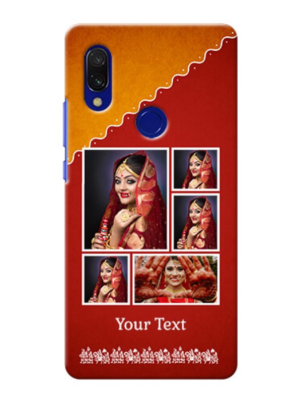 Custom Redmi 7 customized phone cases: Wedding Pic Upload Design