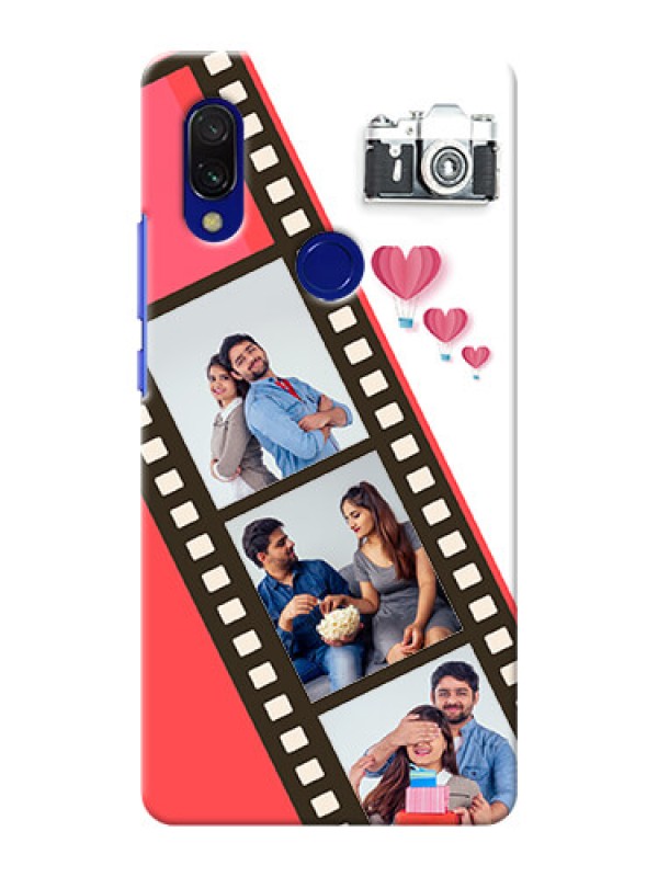Custom Redmi 7 custom phone covers: 3 Image Holder with Film Reel