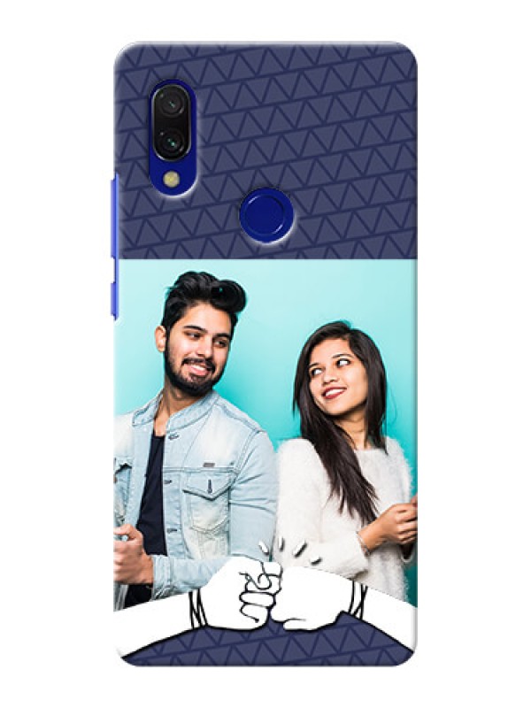 Custom Redmi 7 Mobile Covers Online with Best Friends Design  
