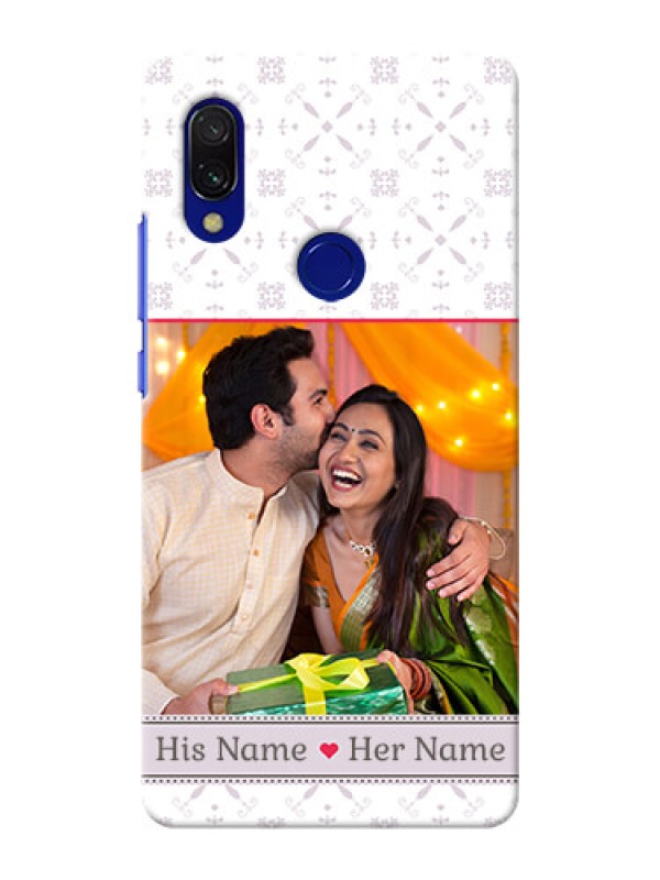 Custom Redmi 7 Phone Cases with Photo and Ethnic Design