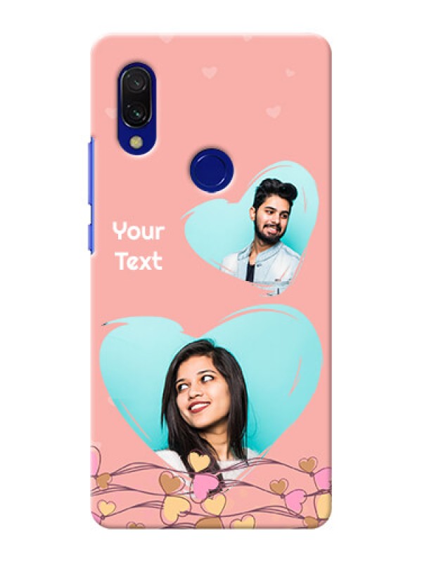 Custom Redmi 7 customized phone cases: Love Doodle Design