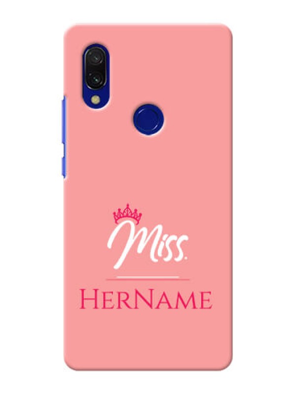 Custom Xiaomi Redmi 7 Custom Phone Case Mrs with Name