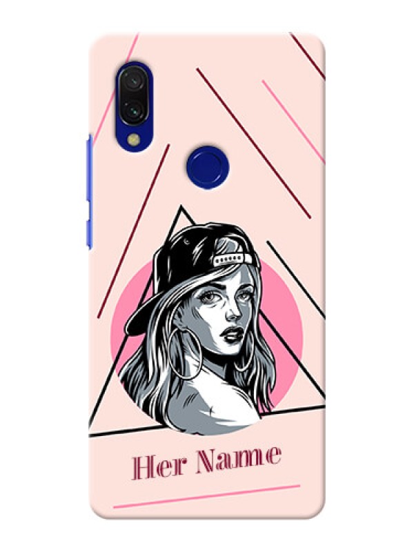 Custom Redmi 7 Custom Phone Cases: Rockstar Girl Design