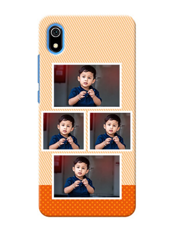 Custom Redmi 7A Mobile Back Covers: Bulk Photos Upload Design