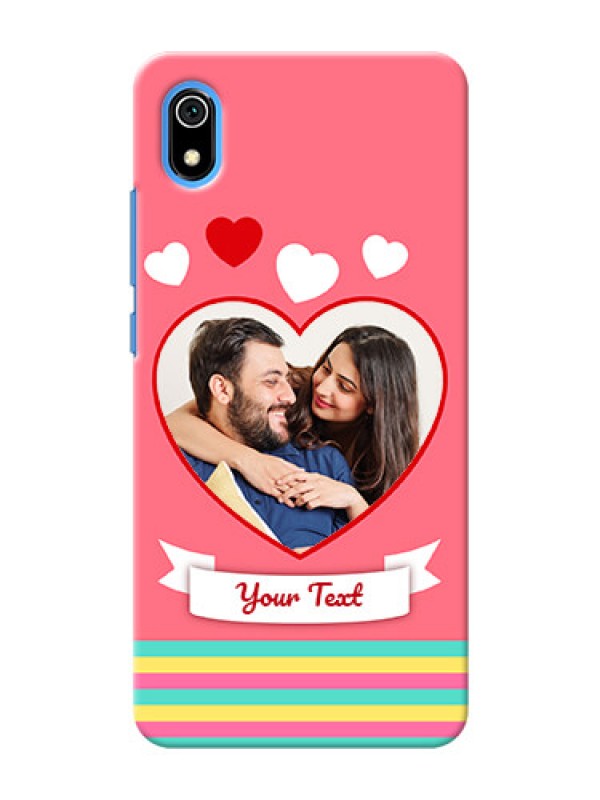 Custom Redmi 7A Personalised mobile covers: Love Doodle Design