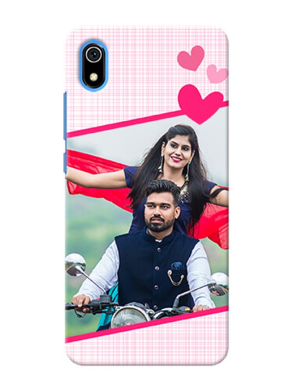 Custom Redmi 7A Personalised Phone Cases: Love Shape Heart Design