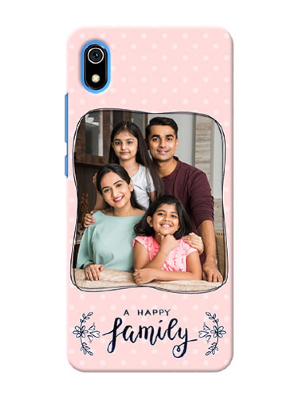 Custom Redmi 7A Personalized Phone Cases: Family with Dots Design