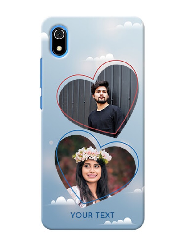Custom Redmi 7A Phone Cases: Blue Color Couple Design 