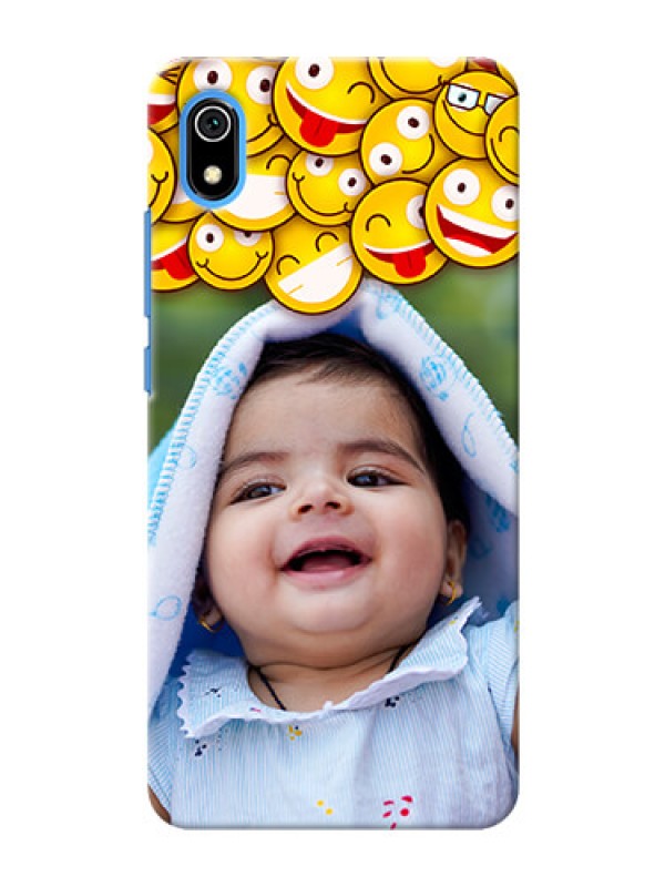 Custom Redmi 7A Custom Phone Cases with Smiley Emoji Design