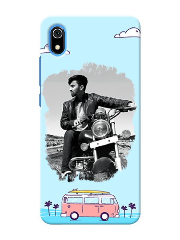 Custom Redmi 7A Mobile Covers Online: Travel & Adventure Design
