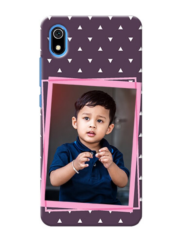 Custom Redmi 7A Phone Cases: Triangle Pattern Dotted Design