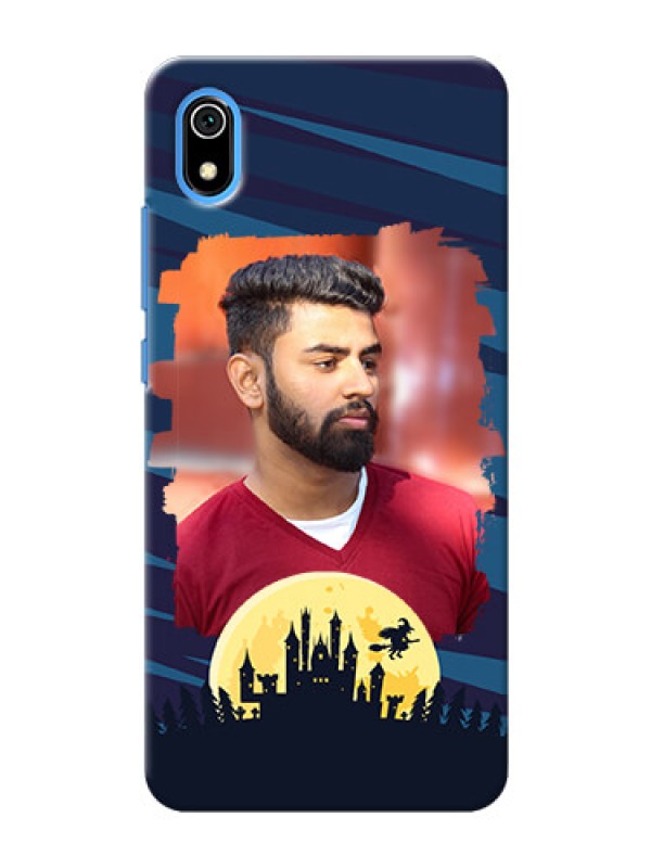 Custom Redmi 7A Back Covers: Halloween Witch Design 