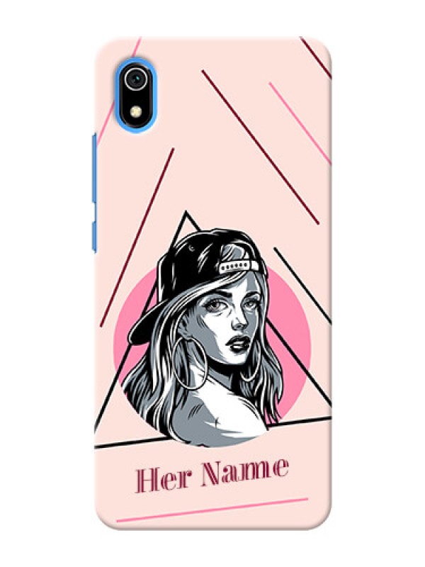 Custom Redmi 7A Custom Phone Cases: Rockstar Girl Design