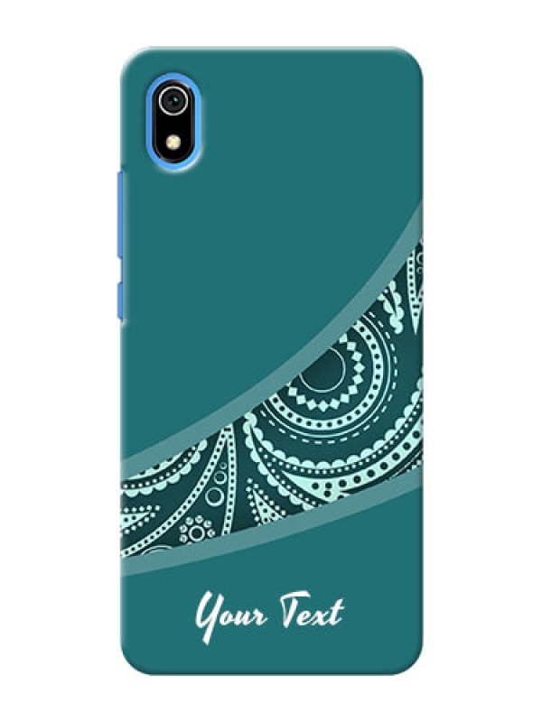 Custom Redmi 7A Custom Phone Covers: semi visible floral Design