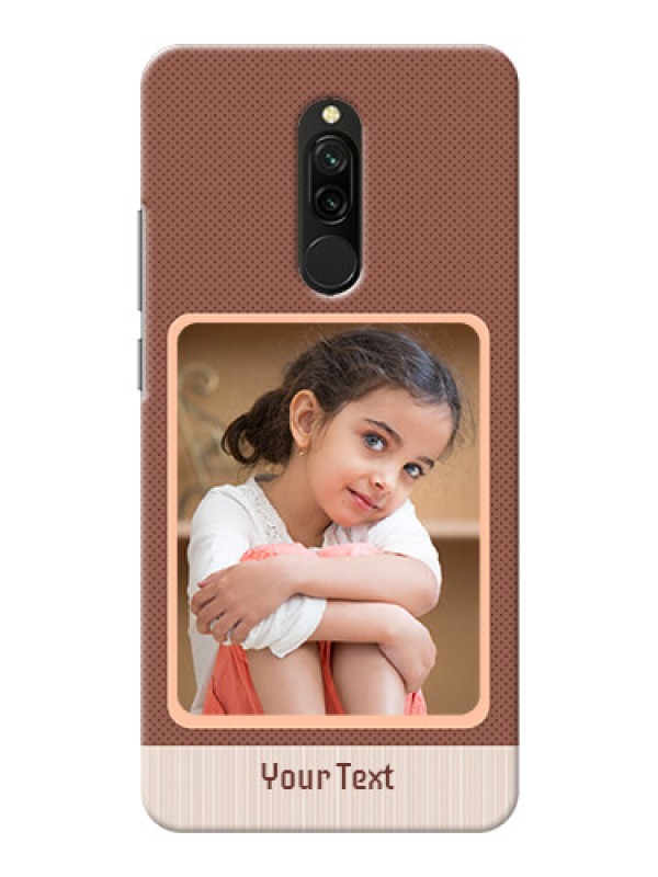Custom Redmi 8 Phone Covers: Simple Pic Upload Design