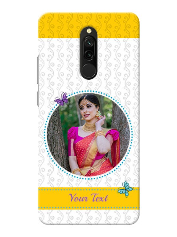 Custom Redmi 8 custom mobile covers: Girls Premium Case Design