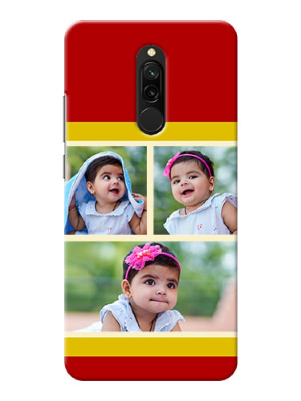 Custom Redmi 8 mobile phone cases: Multiple Pic Upload Design