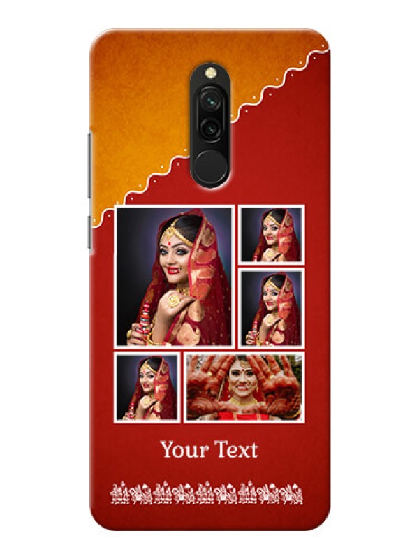 Custom Redmi 8 customized phone cases: Wedding Pic Upload Design