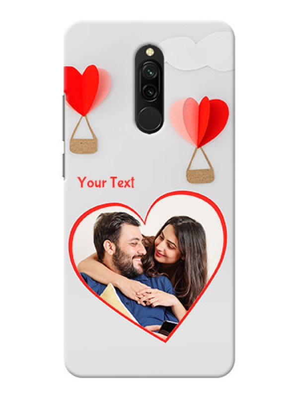Custom Redmi 8 Phone Covers: Parachute Love Design