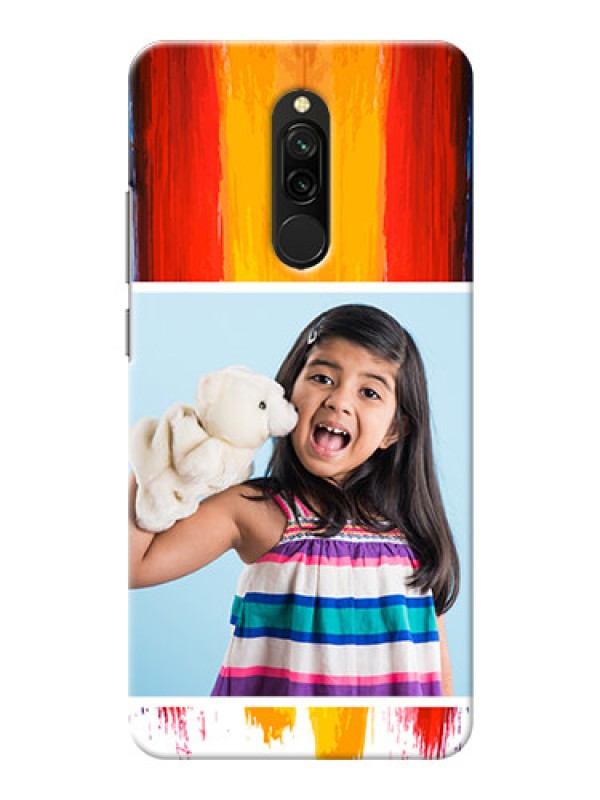 Custom Redmi 8 custom phone covers: Multi Color Design