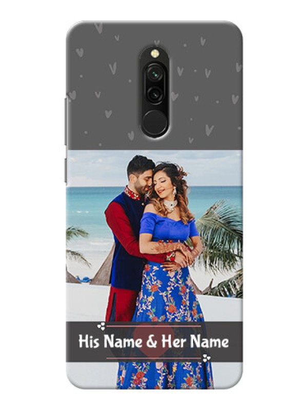 Custom Redmi 8 Mobile Covers: Buy Love Design with Photo Online