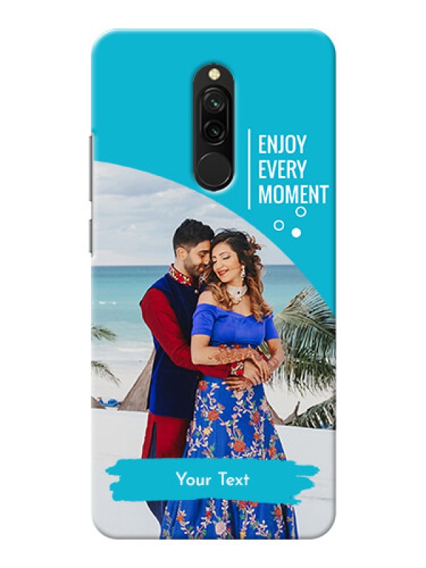 Custom Redmi 8 Personalized Phone Covers: Happy Moment Design