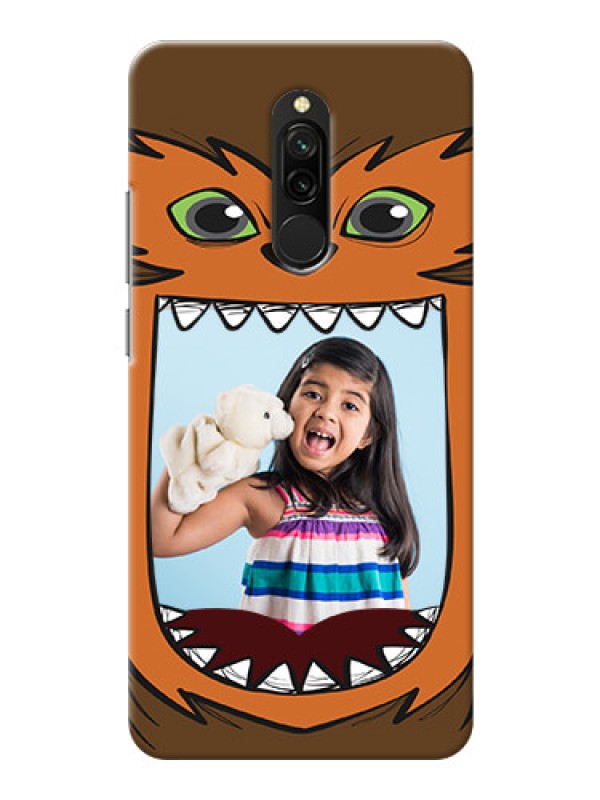 Custom Redmi 8 Phone Covers: Owl Monster Back Case Design