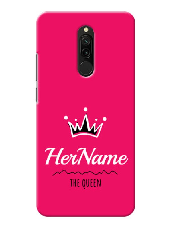 Custom Xiaomi Redmi 8 Queen Phone Case with Name