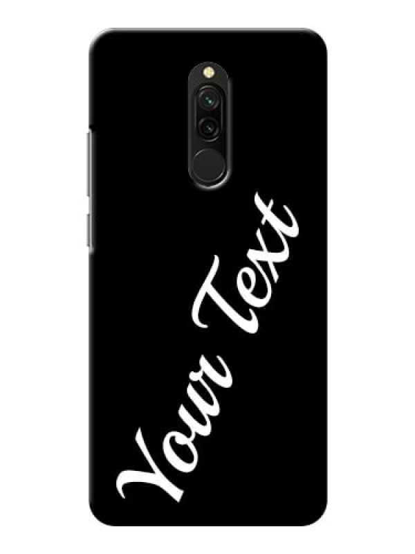 Custom Xiaomi Redmi 8 Custom Mobile Cover with Your Name