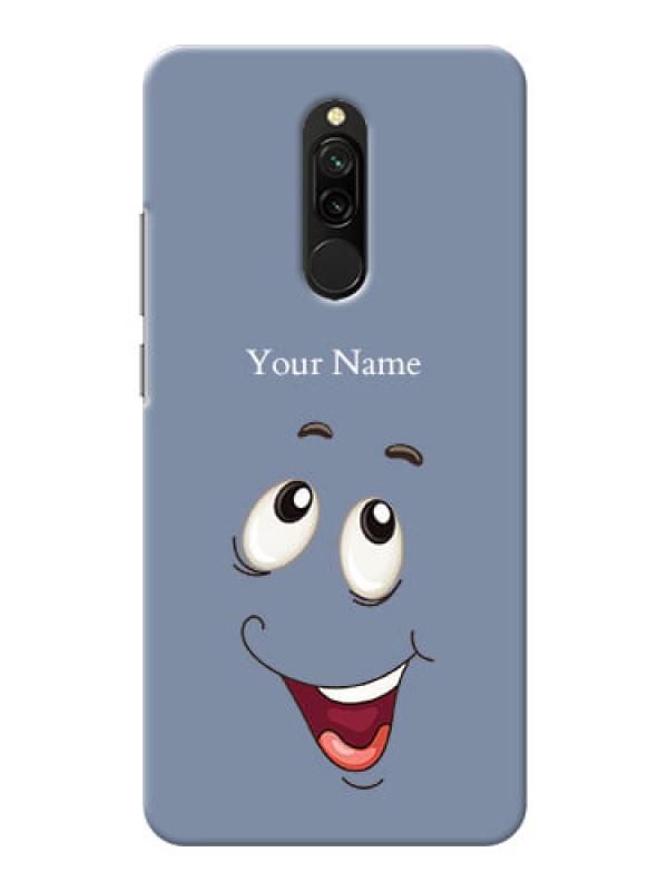 Custom Redmi 8 Phone Back Covers: Laughing Cartoon Face Design