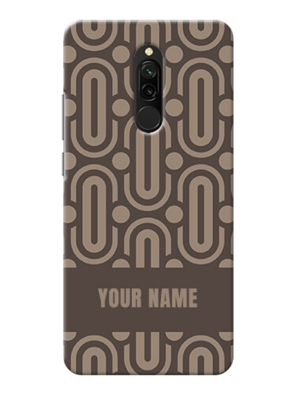 Custom Redmi 8 Custom Phone Covers: Captivating Zero Pattern Design