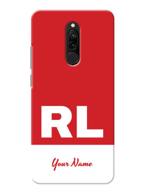 Custom Redmi 8 Custom Phone Cases: dual tone custom text Design