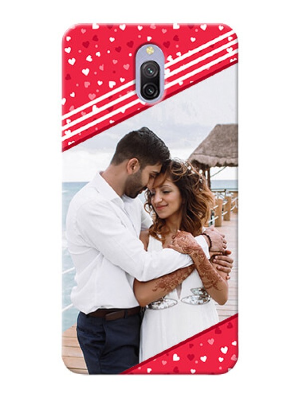Custom Redmi 8A Dual Custom Mobile Covers:  Valentines Gift Design