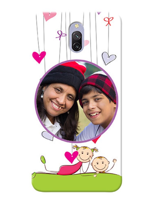 Custom Redmi 8A Dual Mobile Cases: Cute Kids Phone Case Design