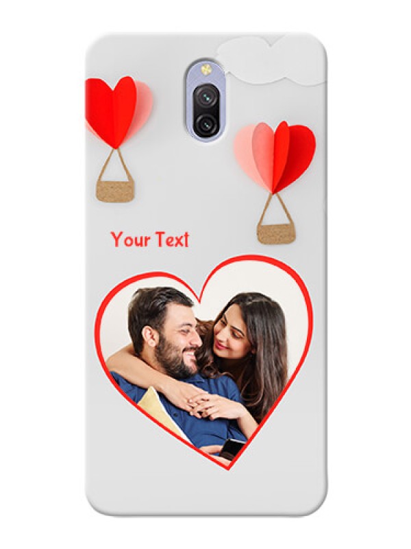 Custom Redmi 8A Dual Phone Covers: Parachute Love Design
