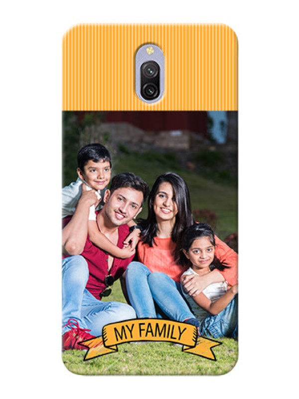 Custom Redmi 8A Dual Personalized Mobile Cases: My Family Design