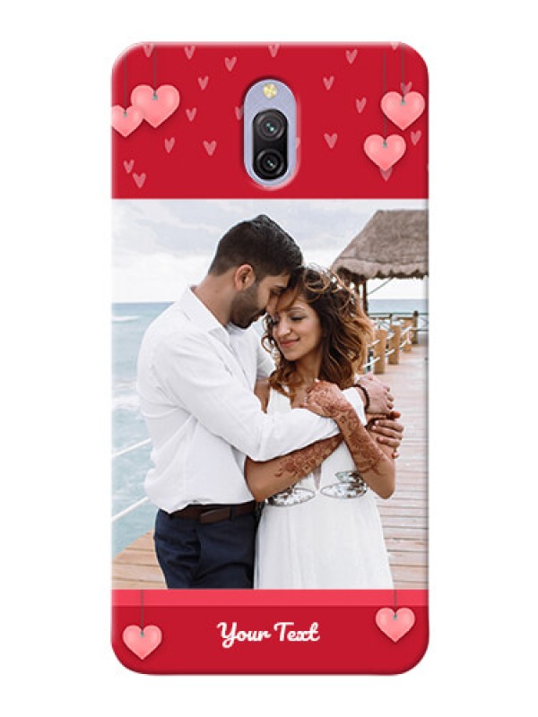 Custom Redmi 8A Dual Mobile Back Covers: Valentines Day Design