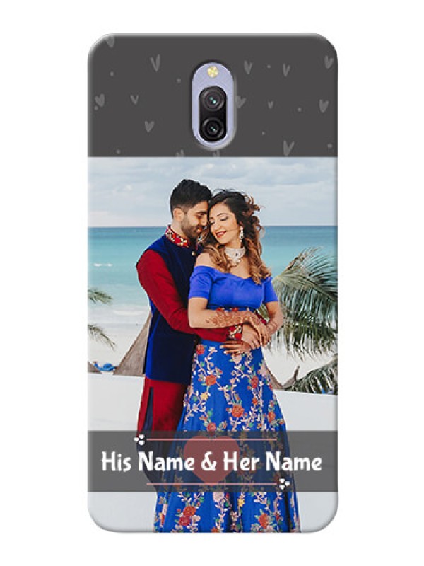 Custom Redmi 8A Dual Mobile Covers: Buy Love Design with Photo Online