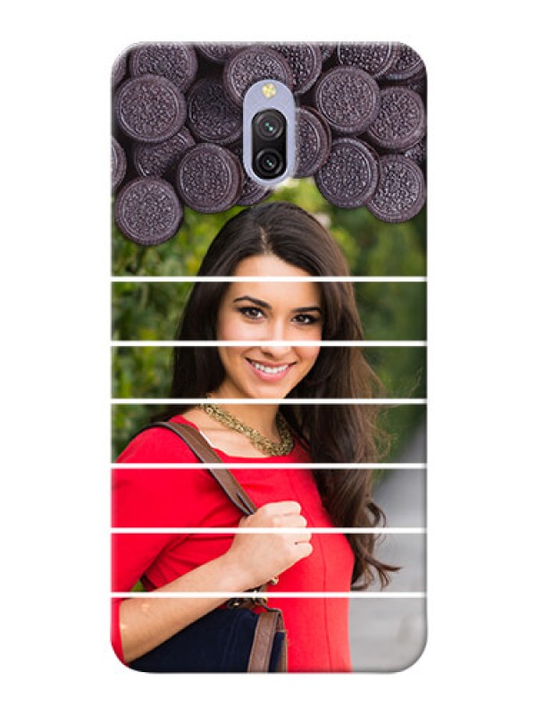 Custom Redmi 8A Dual Custom Mobile Covers with Oreo Biscuit Design